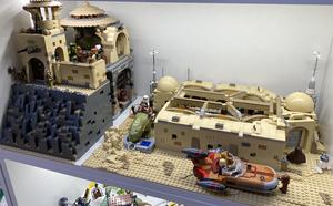 My LEGO Star Wars Tatooine scene